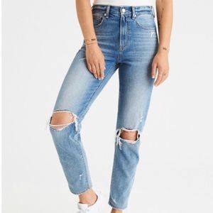 New, never worn mommy jeans in size 12 regular
